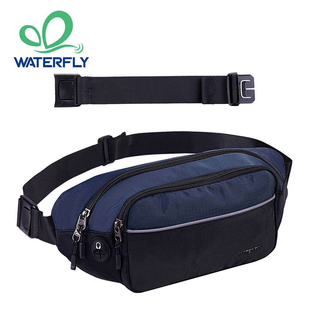 Men Accessories For Travel - WATERFLY 패니 팩 허리 가방, 대형