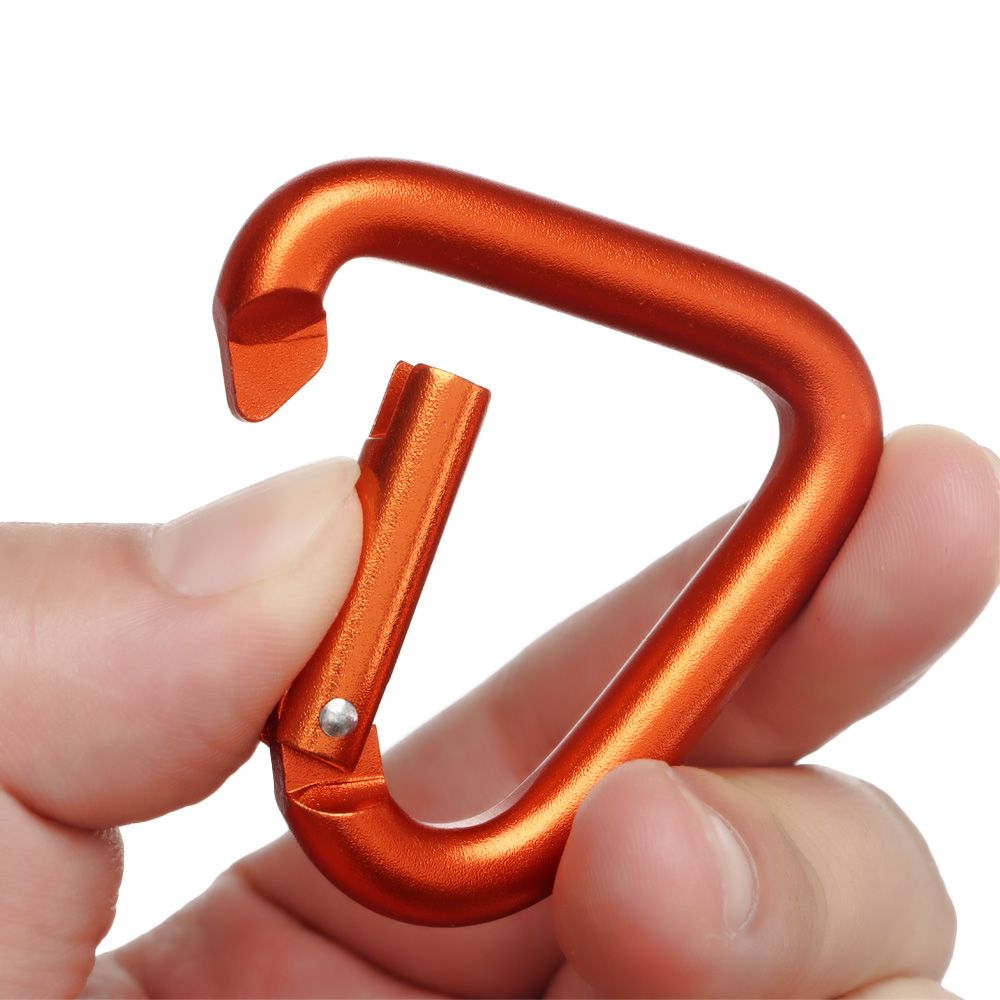 Keychain Multi Tool - 삼각 사각 컬러풀 카라비너, 야외 캠핑