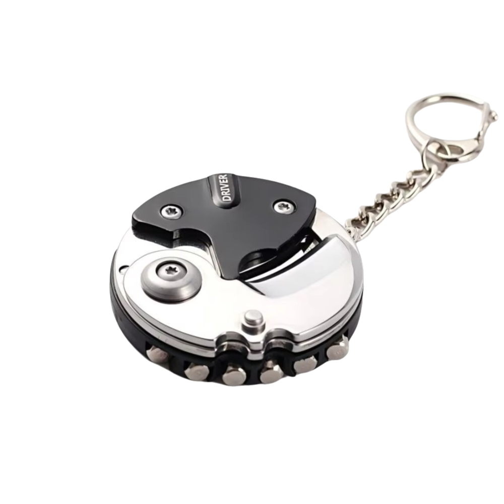 새로운 미니 키체인 배치 헤드 다용도 휴대용 드라이버  - Keychain Multi Tool 리뷰 및 가격