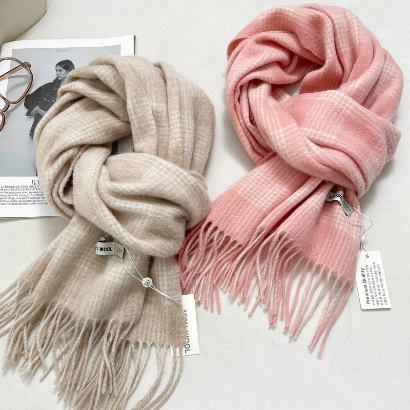 겨울용 따뜻한 100% 순수 울 스카프 남녀 공용 여행 - Men Accessories For Travel 리뷰 및 가격