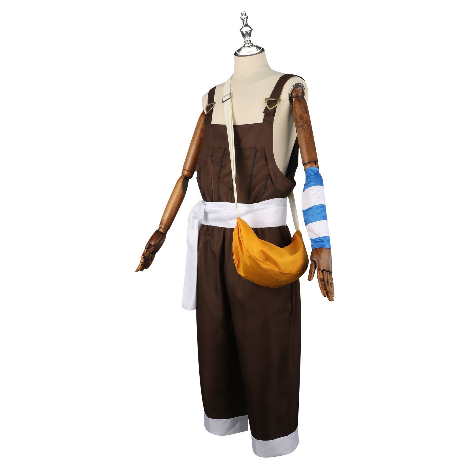 애니메이션 UUsopp 코스프레 의상 브라운 롬퍼스 유 - Men Accessories For Suit 리뷰 및 가격