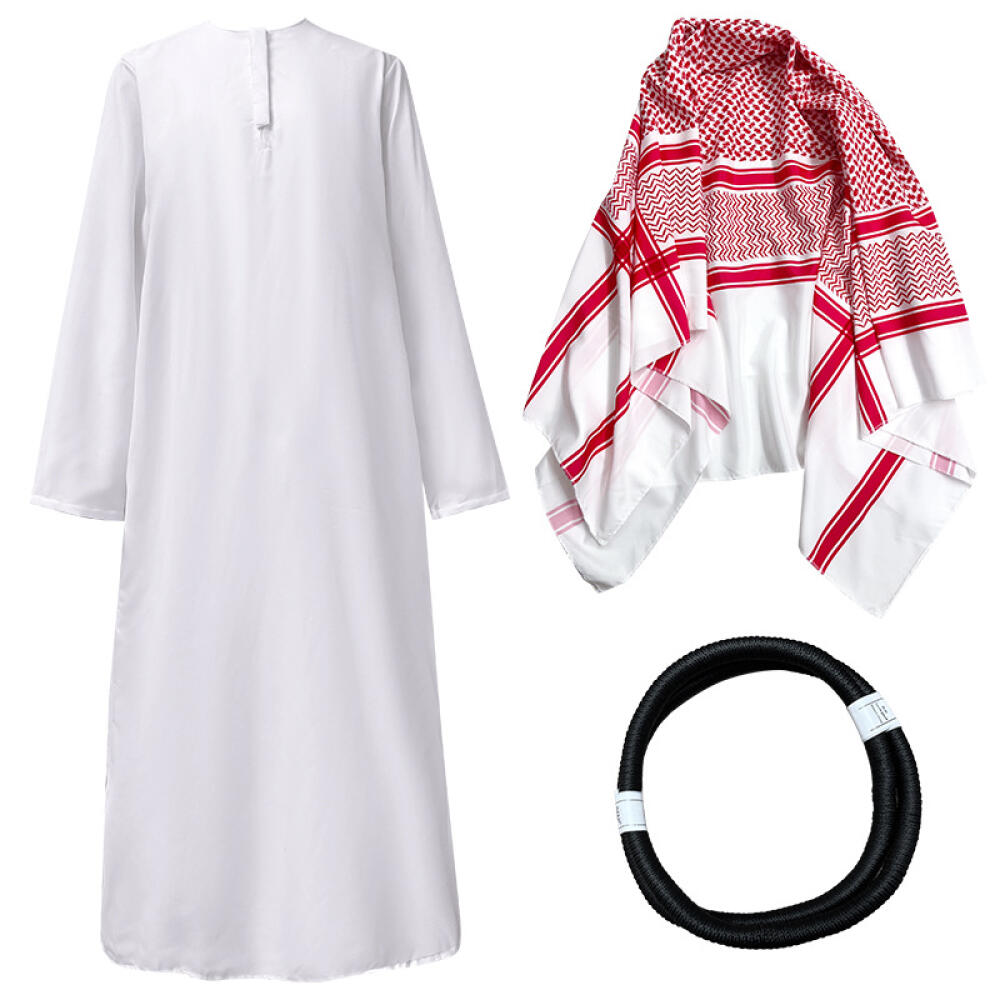 아라비안 두바이 의상 UAE 시크 코스프레 로브 터번  - Men Accessories Uae 리뷰 및 가격