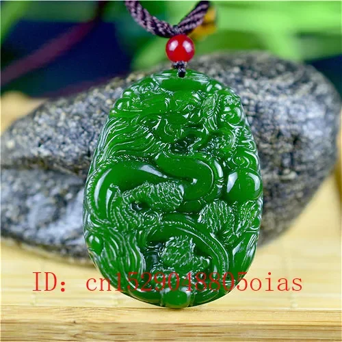 천연 녹색 중국 옥 드래곤 펜던트 목걸이, 패션 액세서 - Men Accessories Usa 리뷰 및 가격