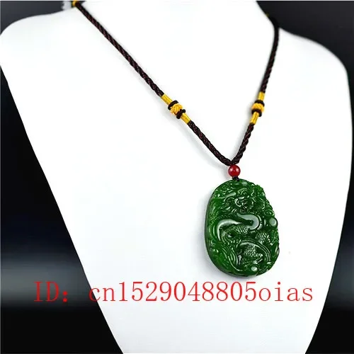 천연 녹색 중국 옥 드래곤 펜던트 목걸이, 패션 액세서 - Men Accessories Usa 리뷰 및 가격