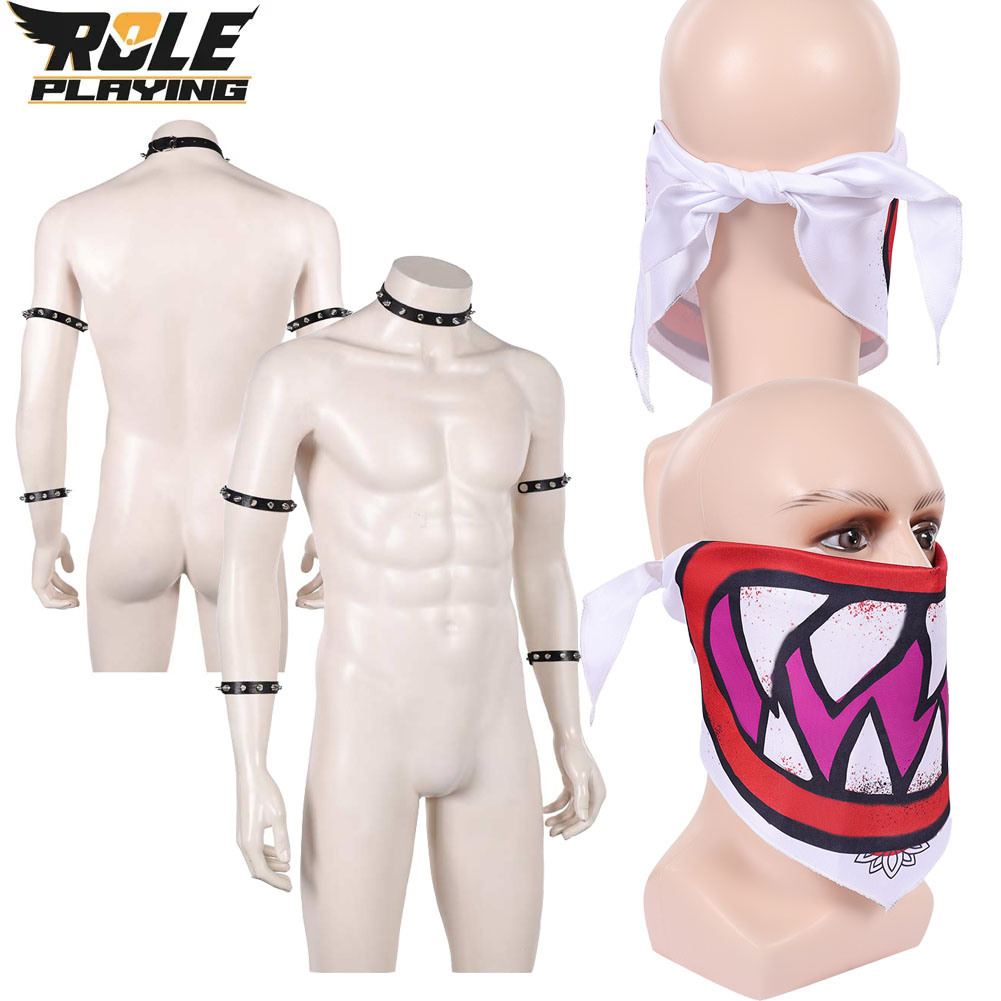 보우저 코스프레용 스카프, 마스크, 팔찌, 목걸이, 영 - Men Accessories Kit 리뷰 및 가격
