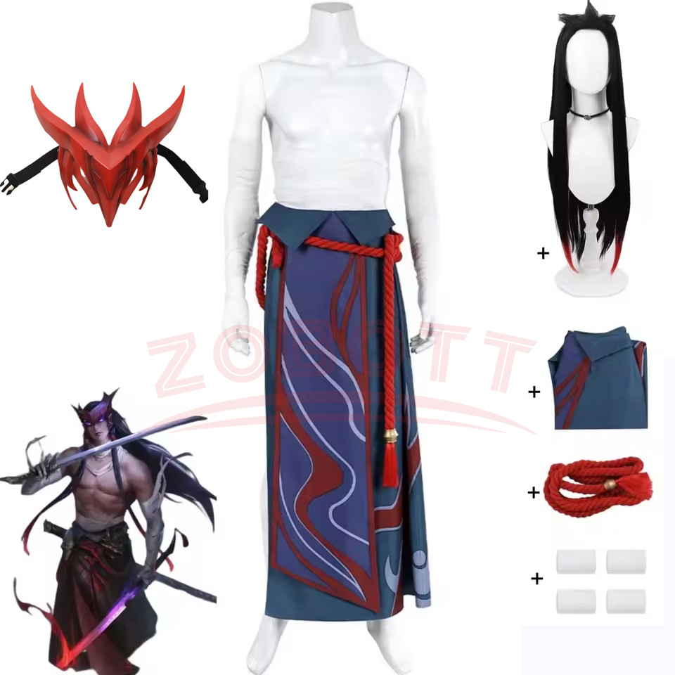 게임 LOL Unforgotten Yone 코스프레 의 - Men Accessories Kit 리뷰 및 가격