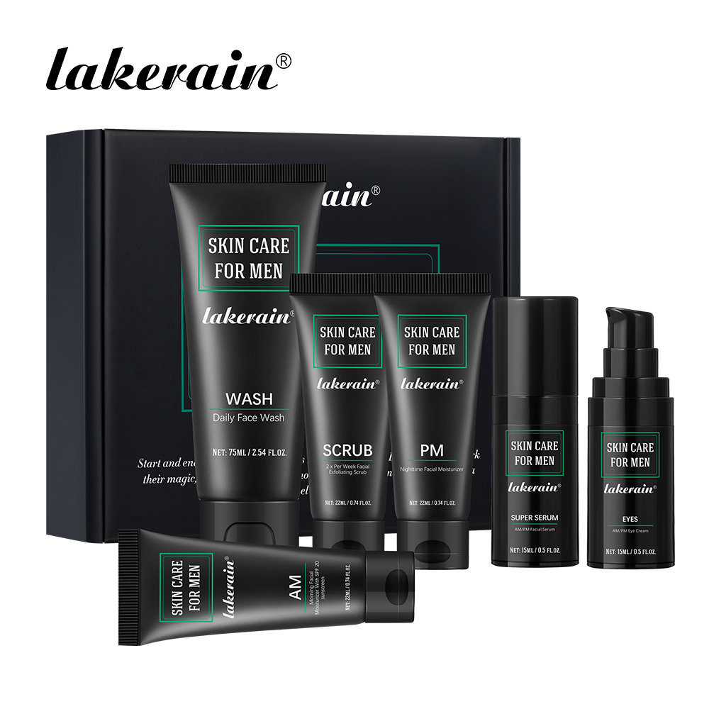레이크레인 남성용 스킨케어 키트, 유분 조절, 피부 탄 - Men Accessories Kit 리뷰 및 가격