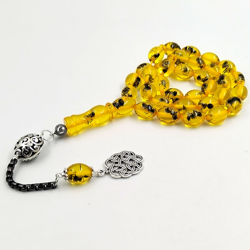 Tasbih 남성용 노란색 레진 진짜 곤충, 터키 미바 - Men Accessories Hk 리뷰 및 가격