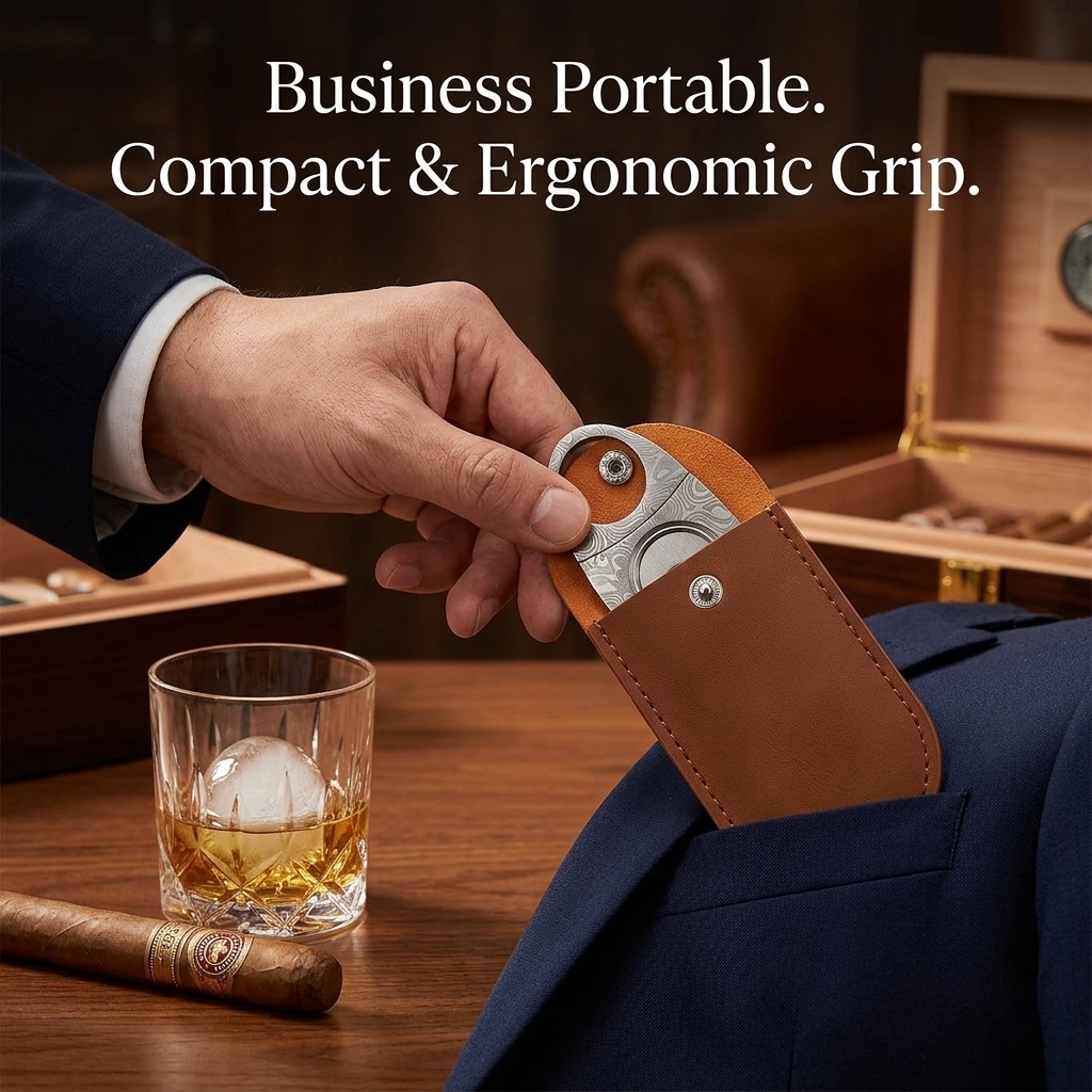 수동 스테인리스 스틸 시가 커터, 날카로운 절단 도구, - Men'S Accessories Premium 리뷰 및 가격